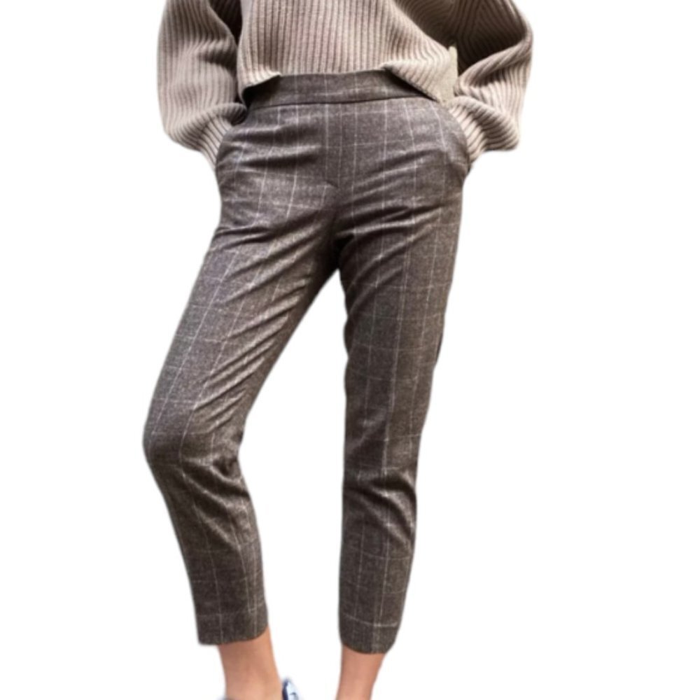 Aritzia Babaton Conan Cropped Wool Dress Pant